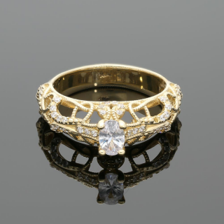 טבעת הכלה מאיסטנבול - זהב צהוב