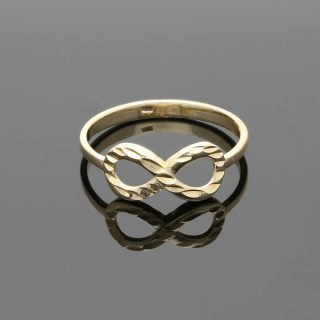 טבעת אינפיניטי - זהב צהוב